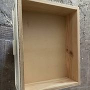 Vintage wicker chest of drawers