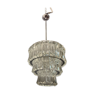 Mid-century italian murano glass chandelier