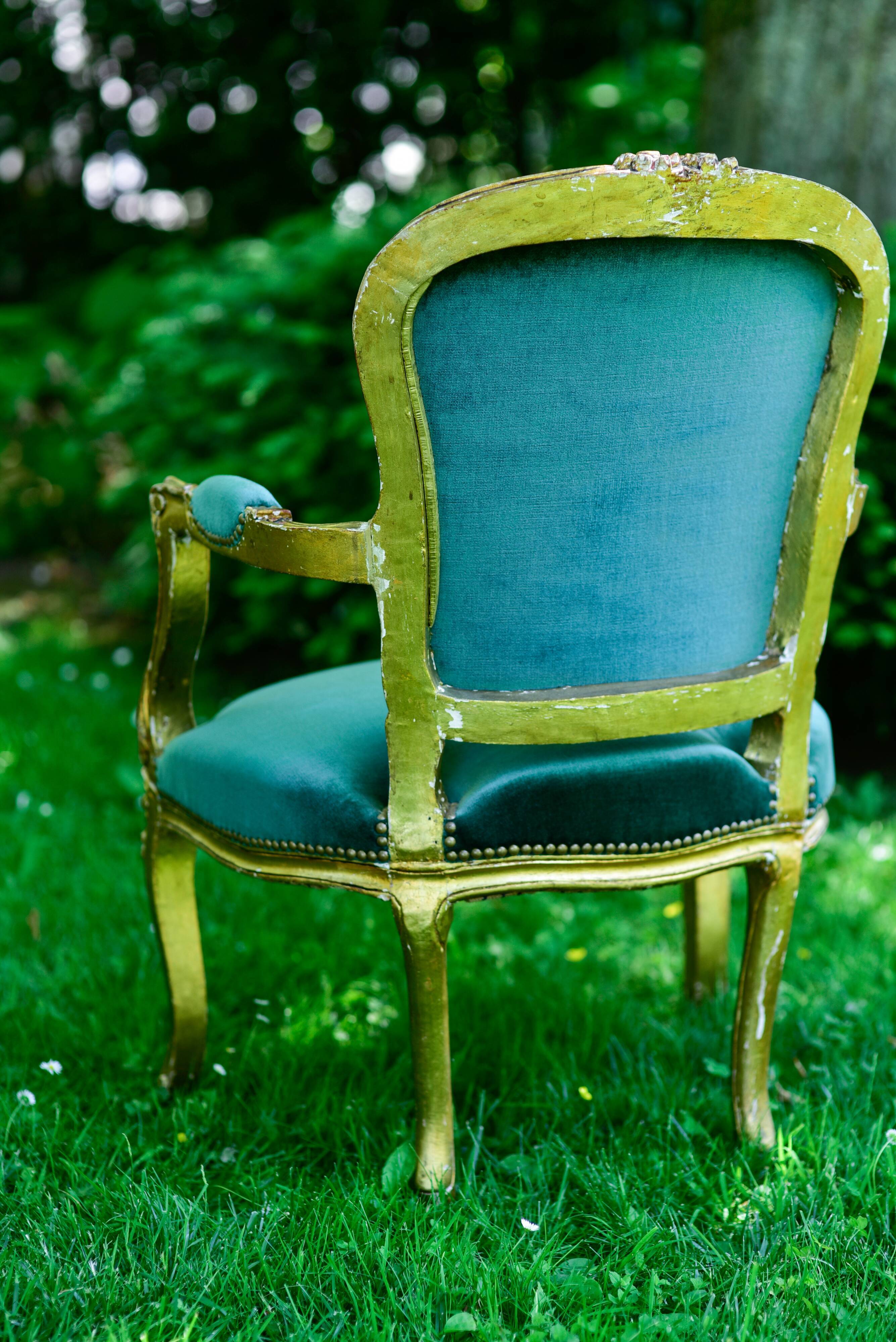 Fauteuils bergères Louis XV