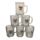 mug shope à bière drapeau vintage