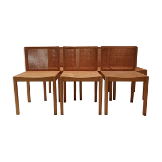 Set of 6 Italian design chairs