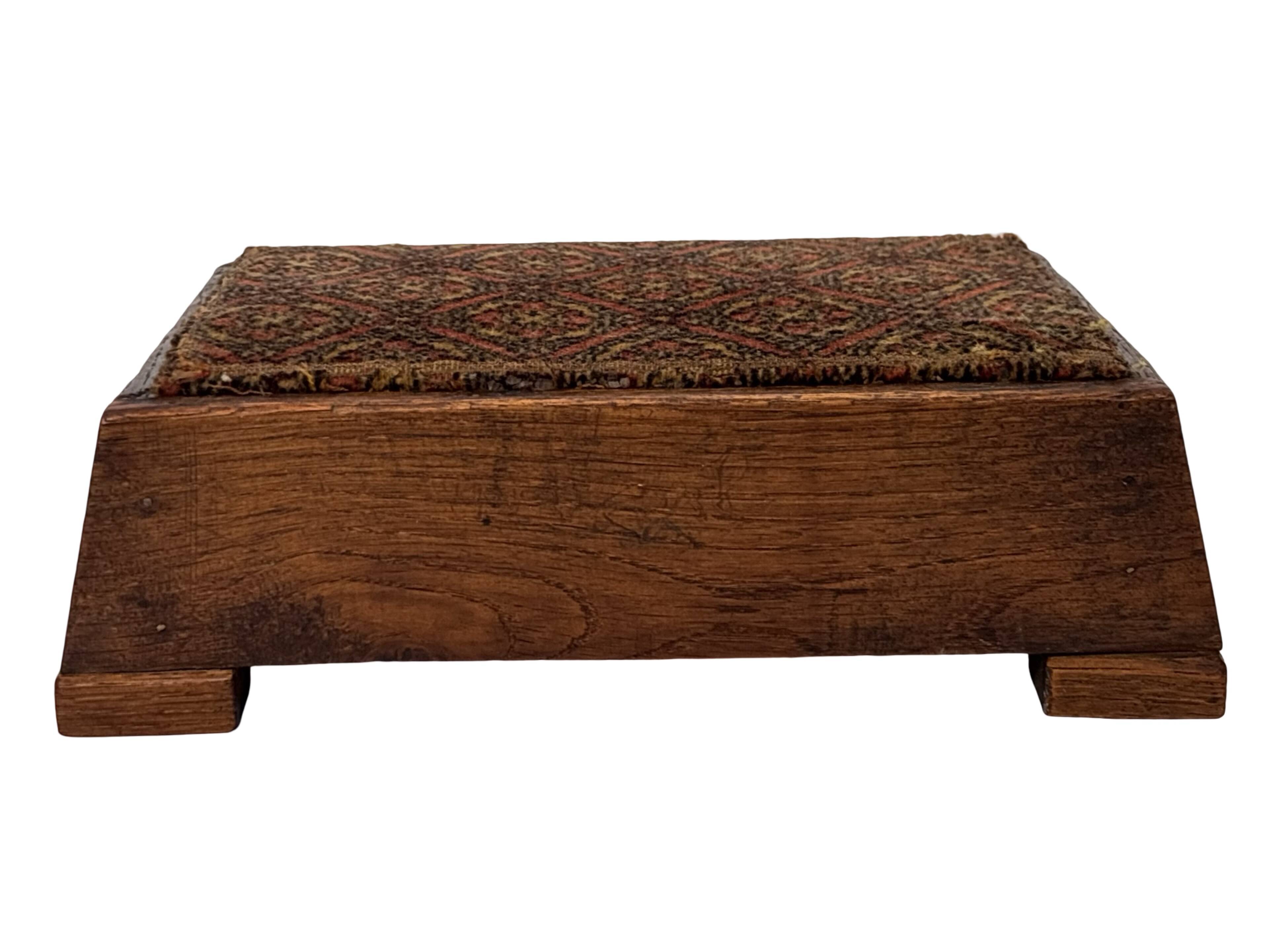 Pouf Art Déco repose-pieds design minimaliste des années 30