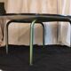 Yellow formica coffee table 1970