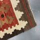 Traditional Tribal Kilim Rug, Multicolour Kilims Wool Area Geometric Carpet