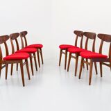 Set of 3 Hans Wegner chairs
