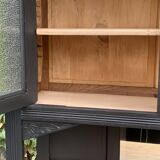 Parisian art deco buffet in solid walnut 1930