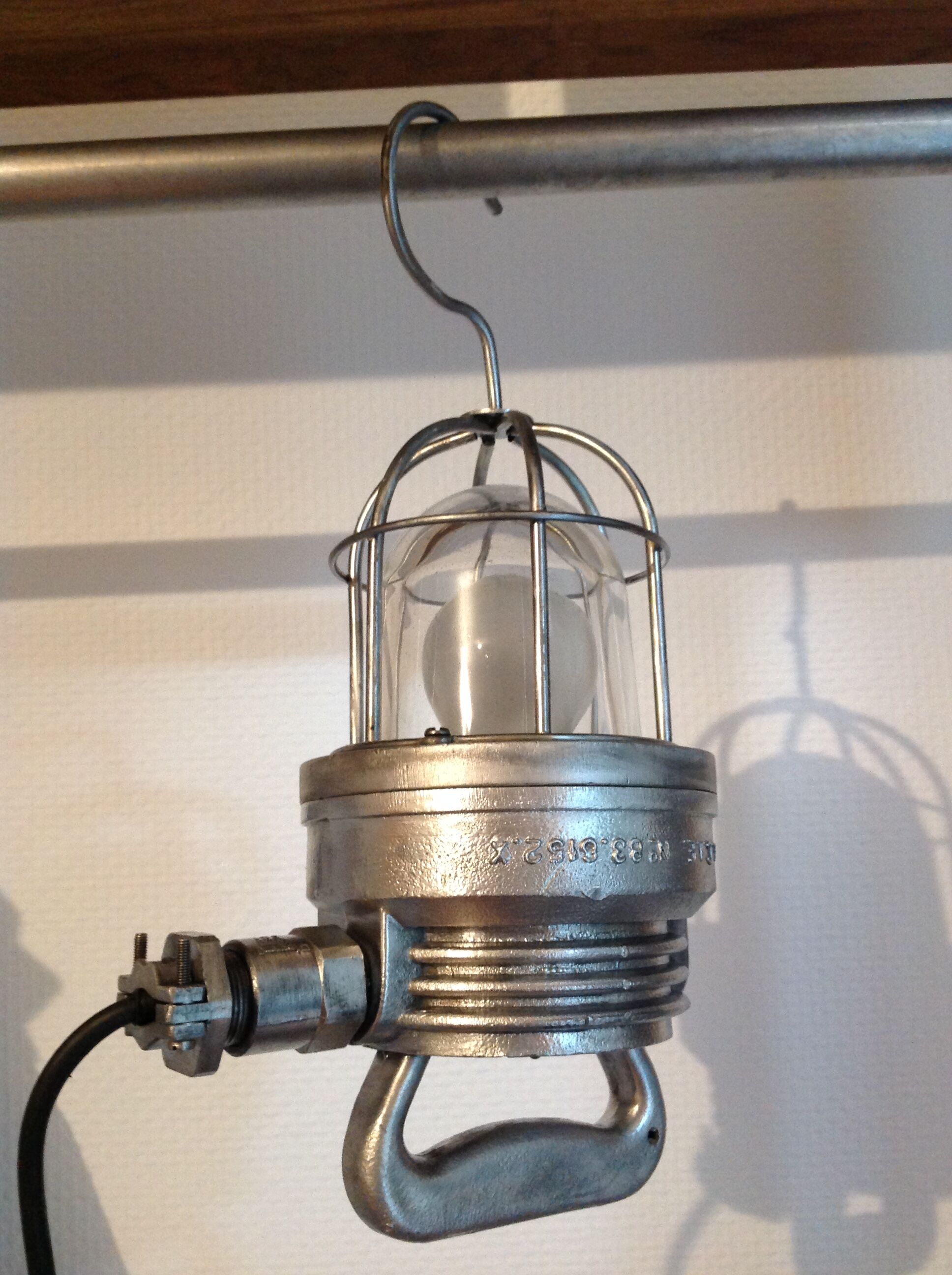 Legrand workshop walkman in industrial style aluminum