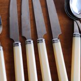 Pierre Balmain cutlery set – 16 pieces – ivory handles