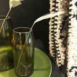 Medium model recycled wine bottle vase