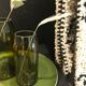 Vase bouteille vin recyclée