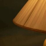 Vintage 1970s bohemian ceramic table lamp.