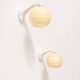 Art Deco porcelain wall lights