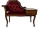 Vintage Baroque Bench/Chair with Telephone Table/Bench