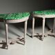 Set of 2 Louis Seize style side tables