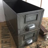 Pair of industrial drawers