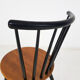 Vintage spindle back chair with round seating