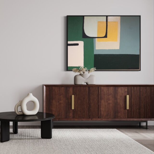 Acrylic green paint on chassis