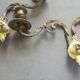 Pair of Bronze Piano Candlesticks