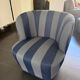 Fauteuil GUBI Swift – Commande spéciale en tissu Kvadrat x Raf Simons