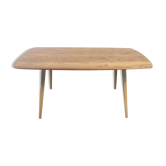 Table à manger ercol plank, années 1960