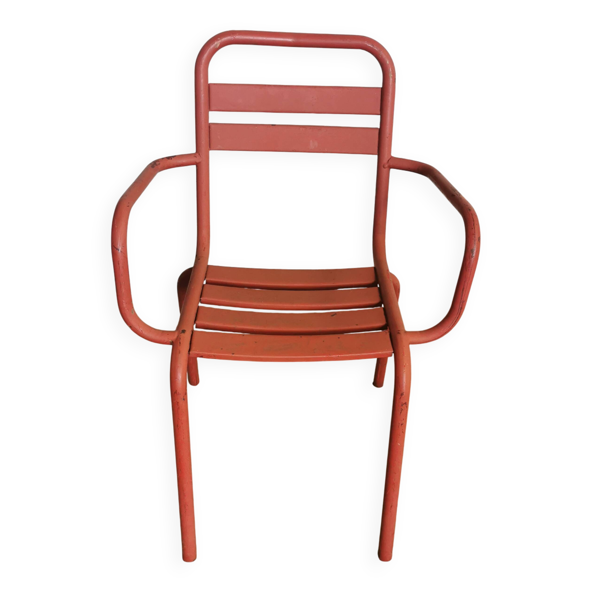 Chaise metalique bistrot