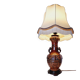 Grande lampe de table vintage en céramique émaillée, style oriental 50-60´s