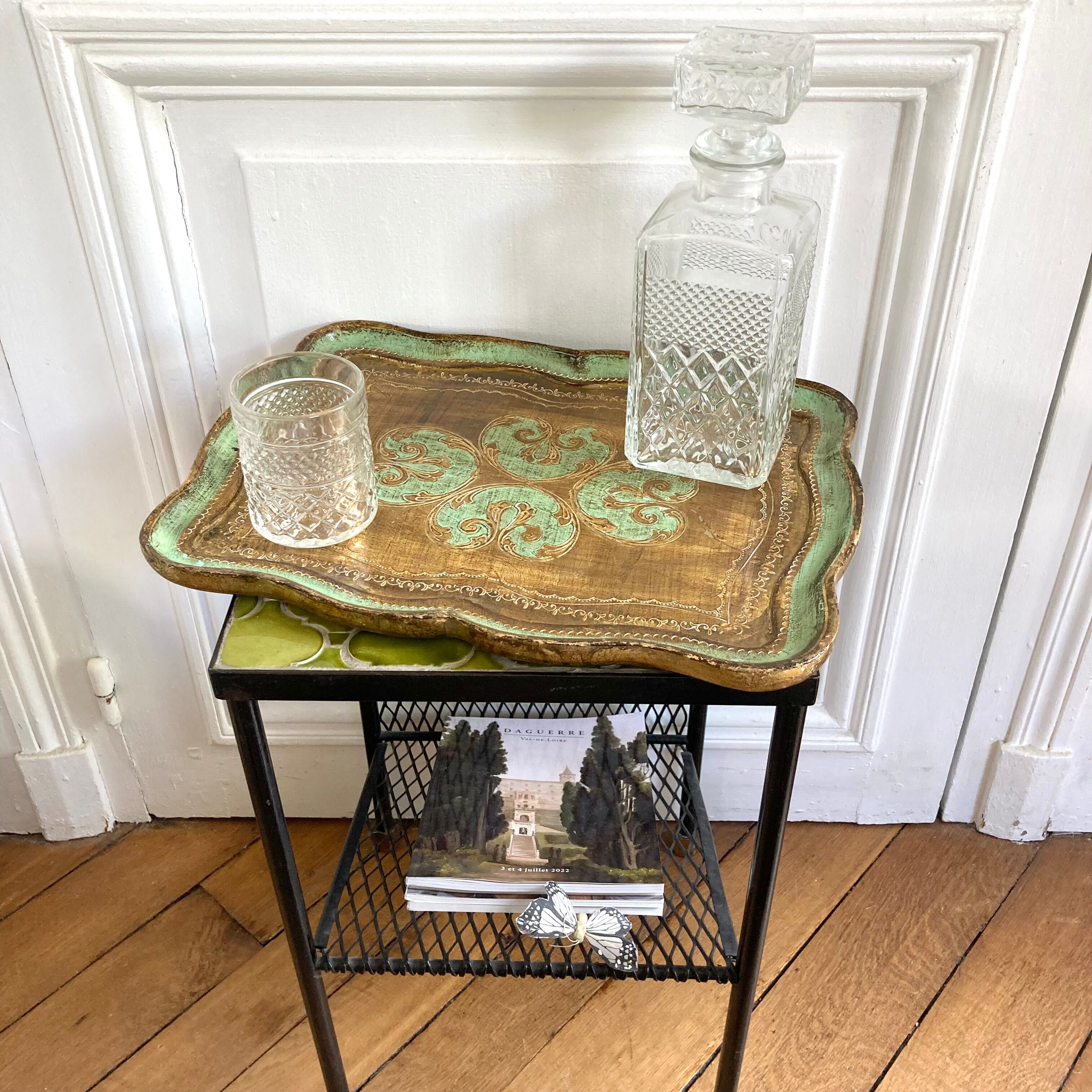 Florentine wooden top