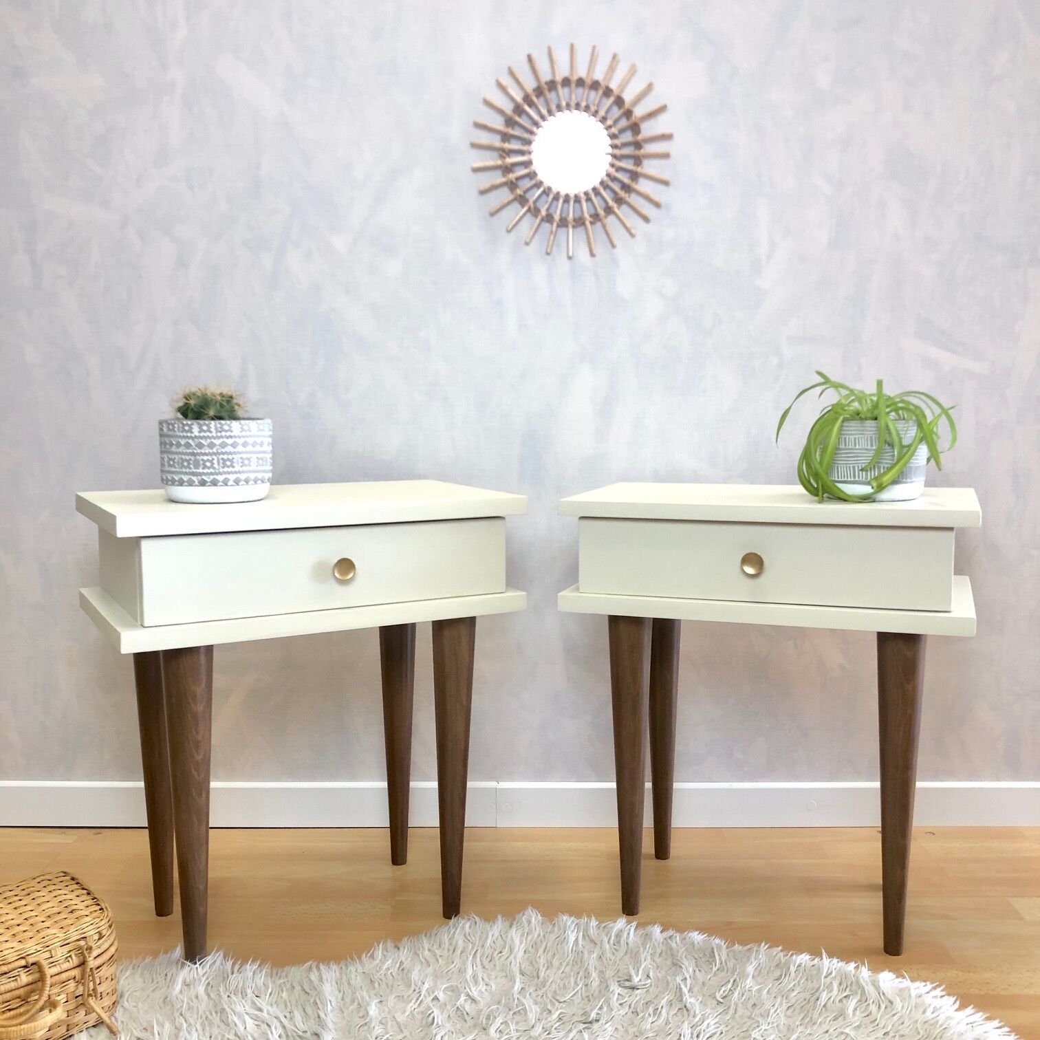 Pair of bedside tables