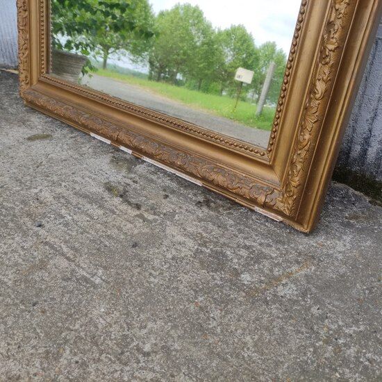 Large antique mirror Louis Philippe