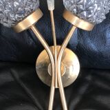 Pair of 70s tulip wall lights