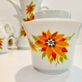 Teapot set & 8 cups 70s winterling schwarzenback bavaria germany-retro-kitchen -vintage