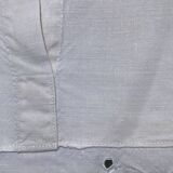 FM embroidered linen pillowcase English embroidery