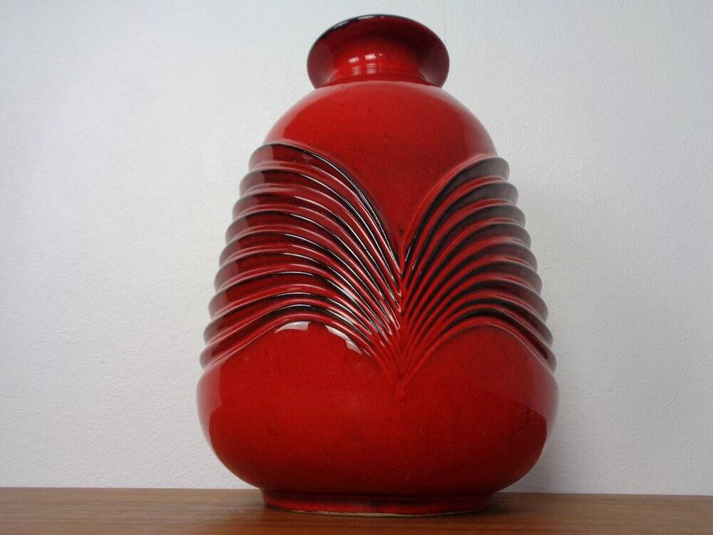 Large ceramic vase by Cari Zalloni for Fohr Keramik, 1970s