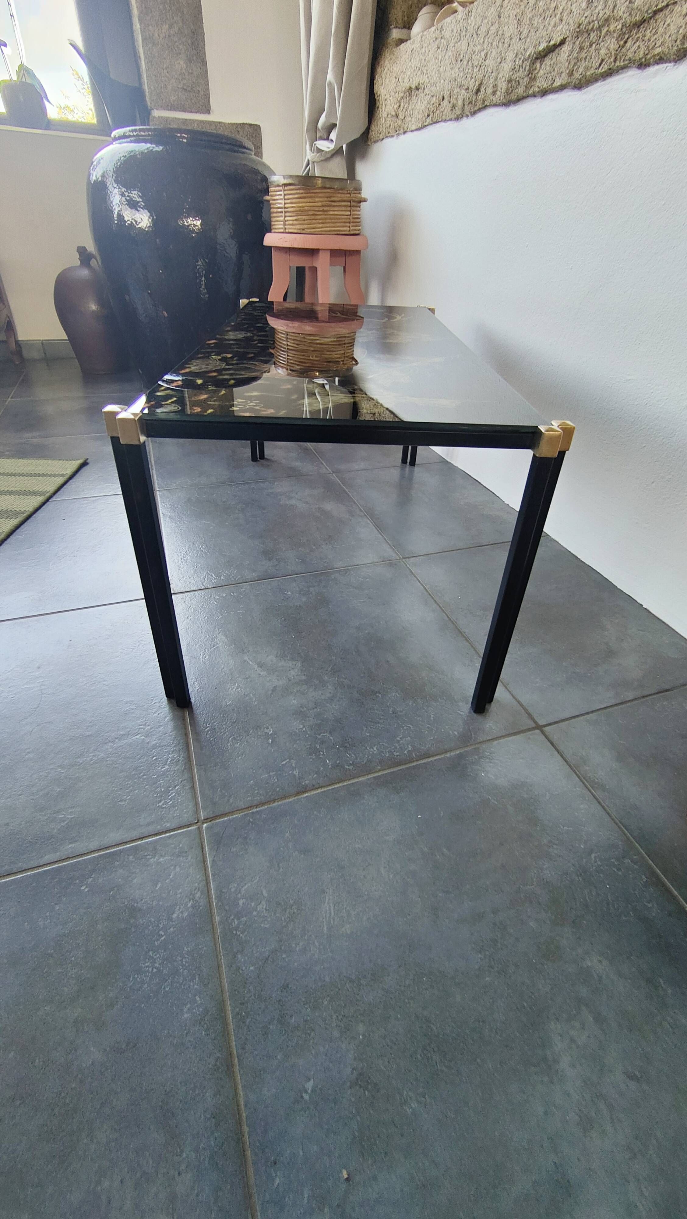 Coffee table signed lasco