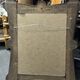 Antique tramp art folk art distressed mirror, Austria ca 1900s