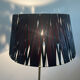 Lampadaire sur pied Art déco noir et doré
