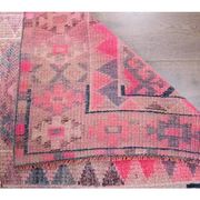 Vintage Turkish Oushak Handmade Runner 86x406 cm