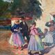Tableau « un dimanche à la campagne «