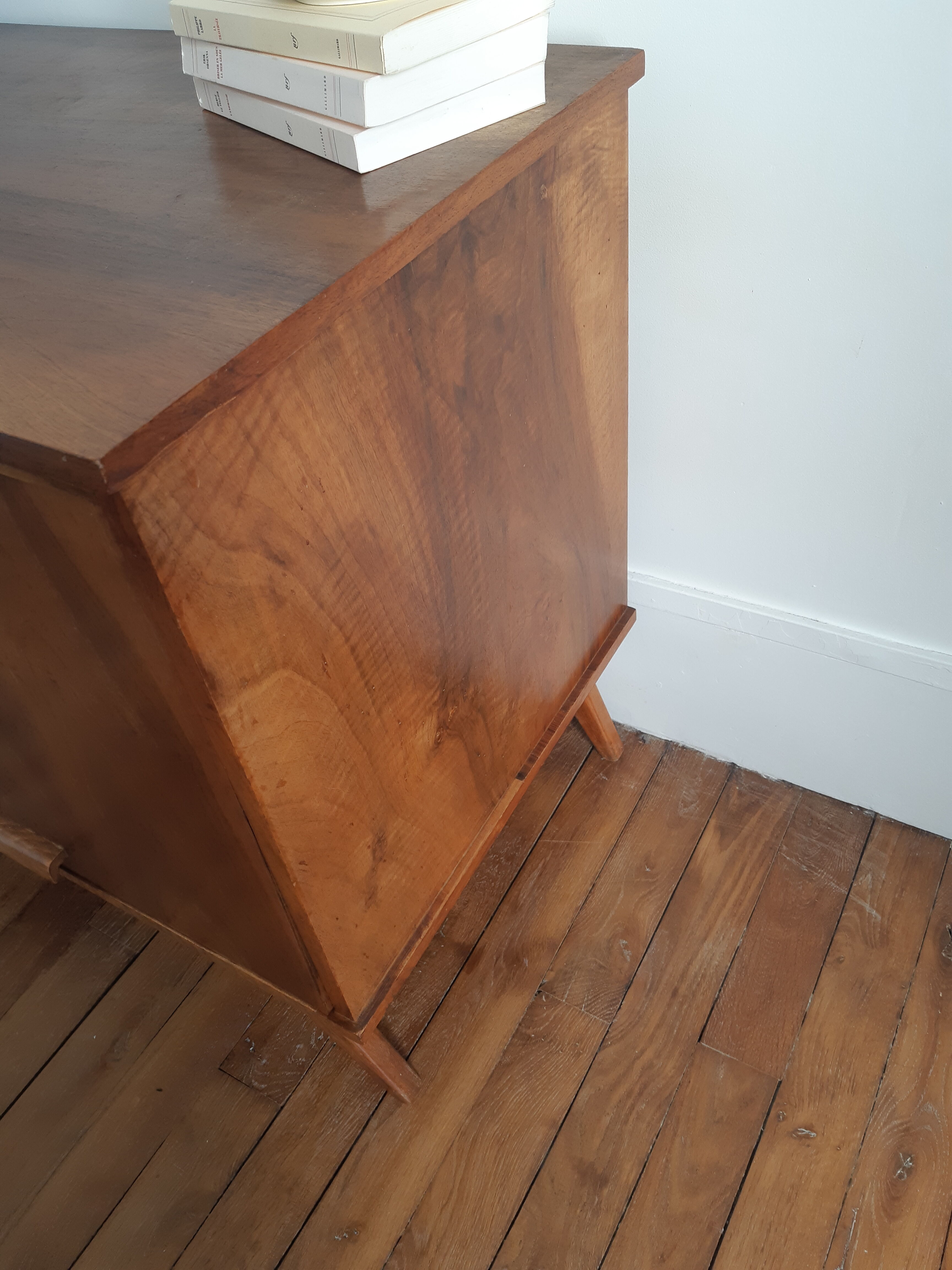 Vintage compass footboard