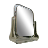 Vintage double-sided plexiglass mirror from the 60s/70s
