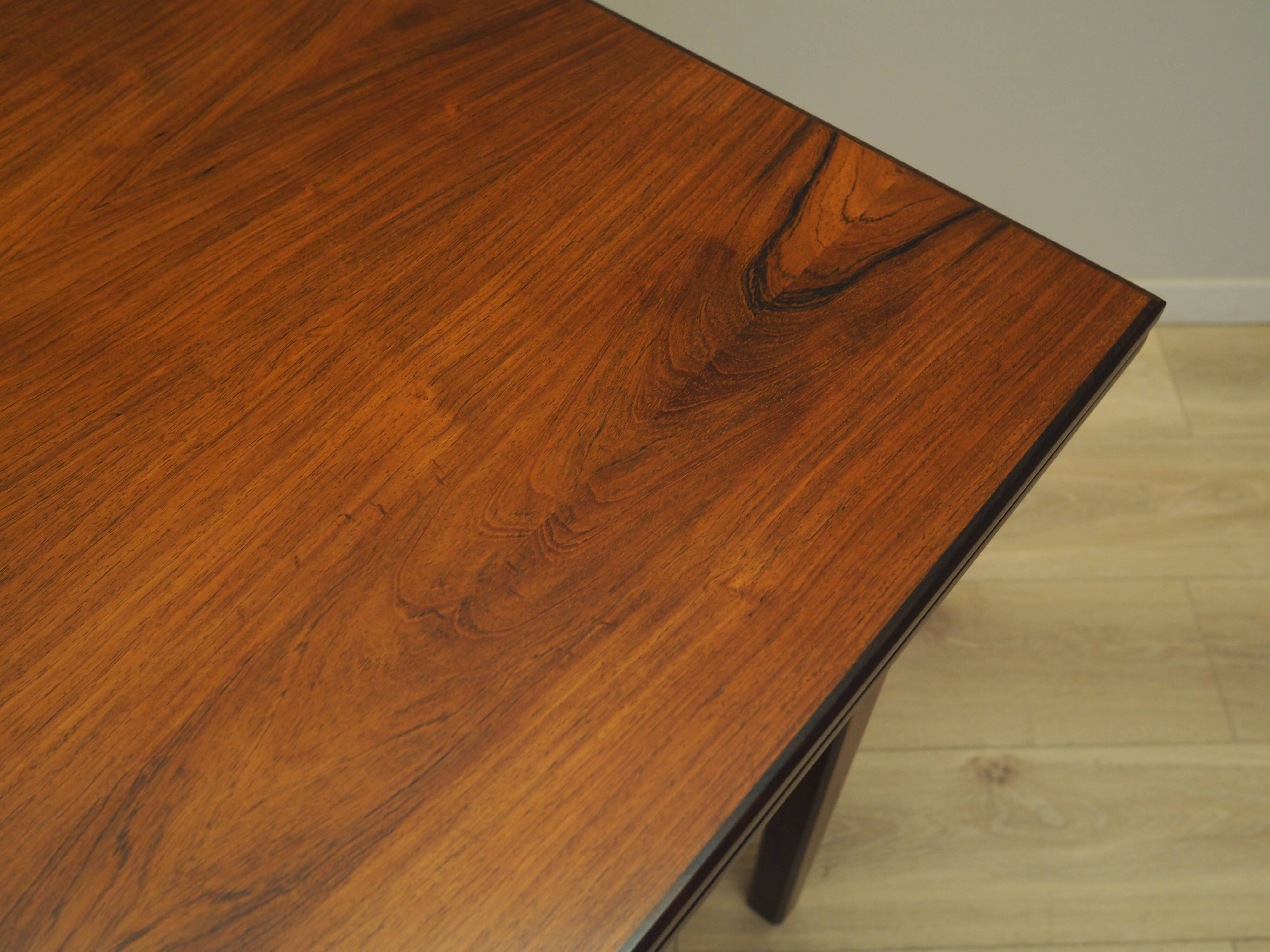 Rosewood table, Danish design, 1970s, production: Denmark