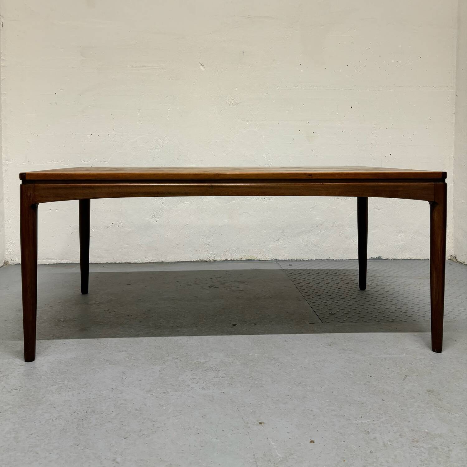 Table basse Mid-Century par HW Klein palissandre années 60
