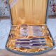 24-piece vintage silver-plated housewife 100 Bader Tafelbestecke Pforzheim