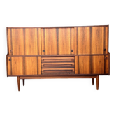 Buffet enfilade haute en palissandre