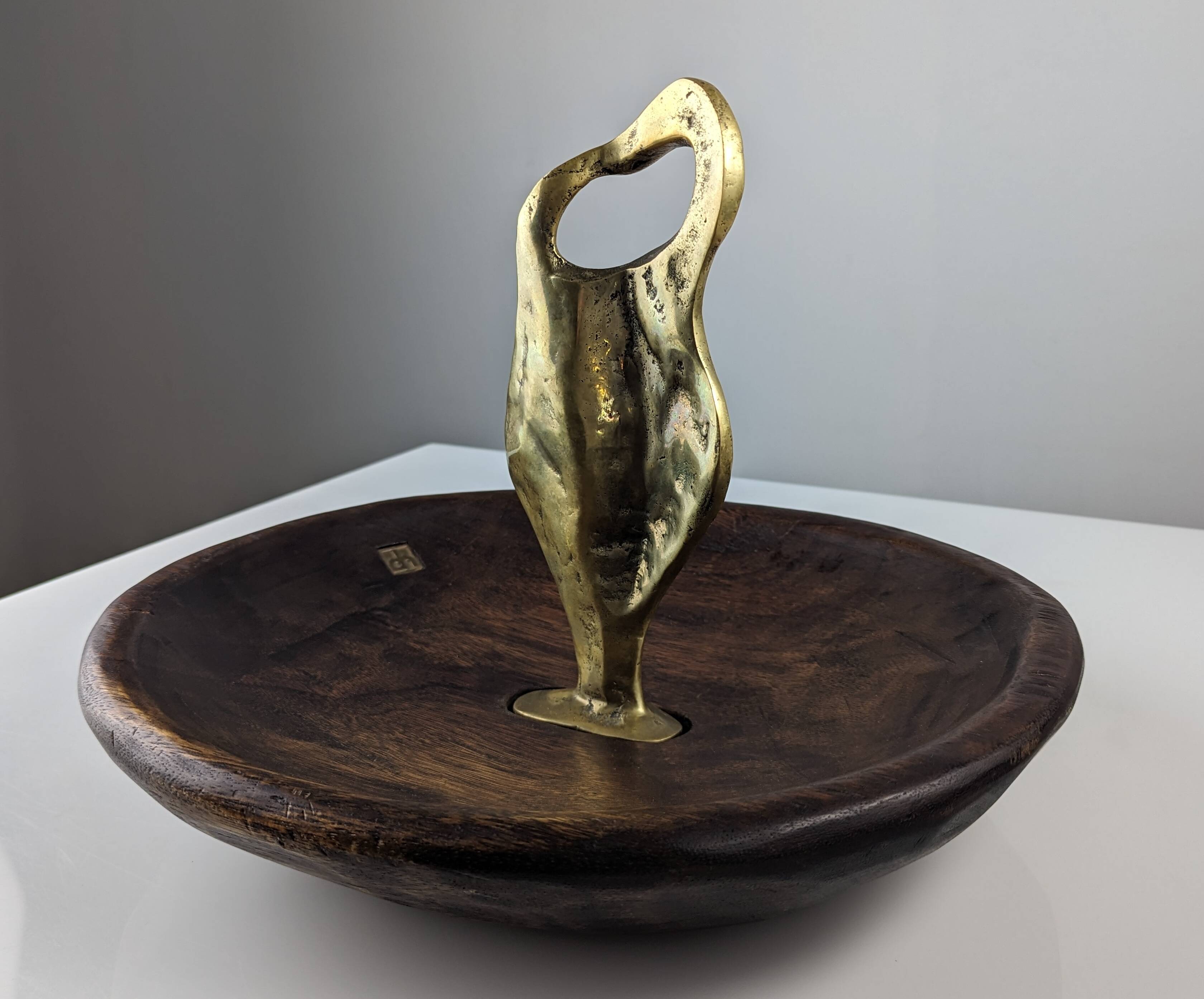 Fruit Bowl Sculpture by David Marshall 1980s
