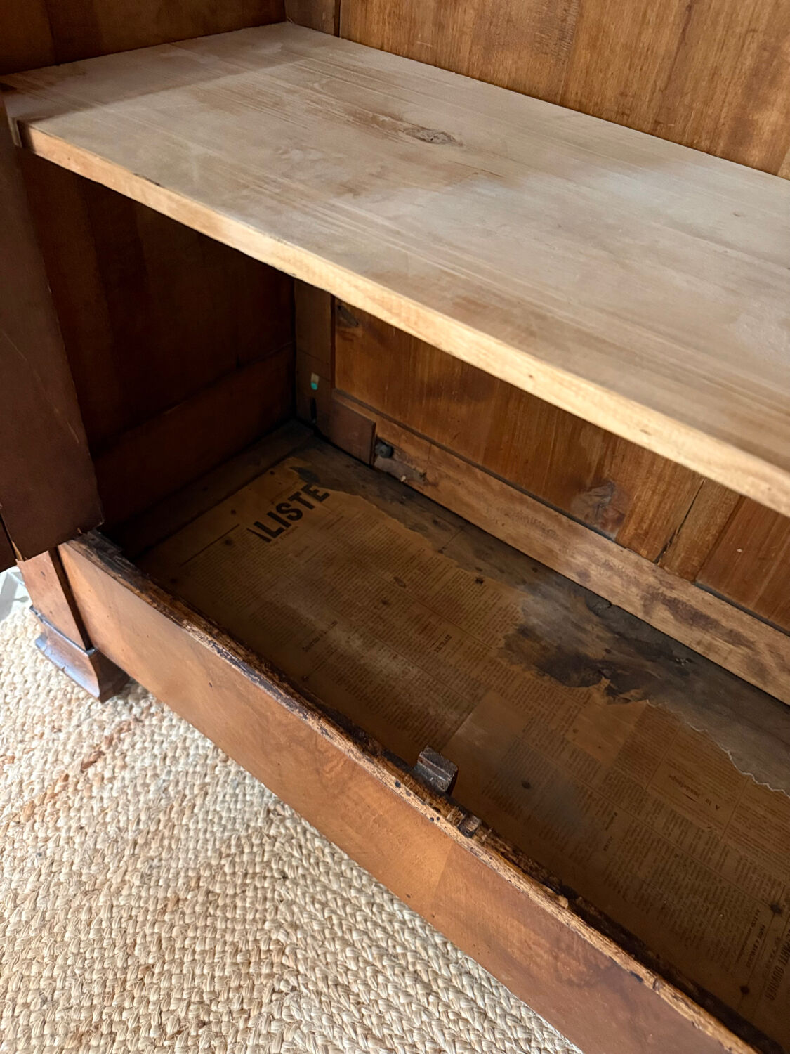 Old barge wardrobe
