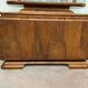 Art Deco display cabinet in walnut
