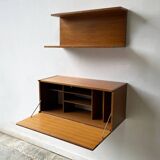1960’s mid century Beaver & Tapley wall mounted desk unit