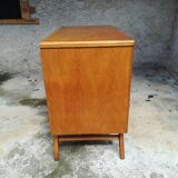 Commode en chêne années 50