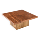 Exotic wood coffee table - ECHO model - contemporary design